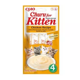 CHURU CIAO KITTEN JUTIFALAT 4x14G CSIRKE