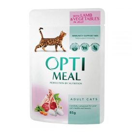 xOPTIMEAL CAT POUCH 85G BÁRÁNY