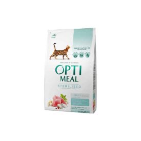 OPTIMEAL CAT STERIL SZÁRAZ MACSKATÁP PULYKA 4KG
