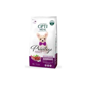 OPTIMEAL DOG DRY PRIV PUPPY MINI 1,5KG BÁRÁNY LOWGR