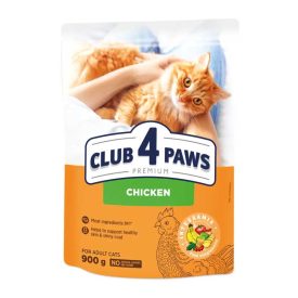 CLUB4PAWS CAT DRY CSIRKE 900G NEW