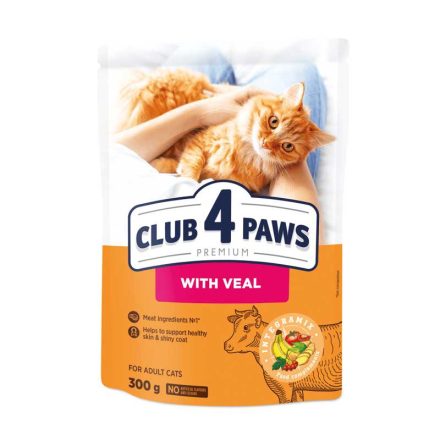 CLUB4PAWS CAT DRY BORJÚ 300G