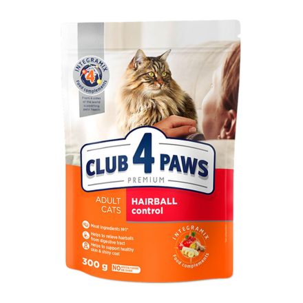 CLUB4PAWS CAT DRY HAIRBALL 300G