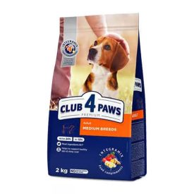 CLUB4PAWS DOG DRY MEDIUM 2KG CSIRKE