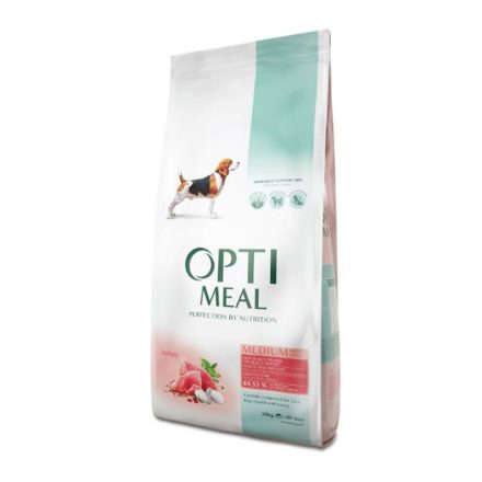 OPTIMEAL DOG DRY MEDIUM 20KG PULYKA (16+4) 