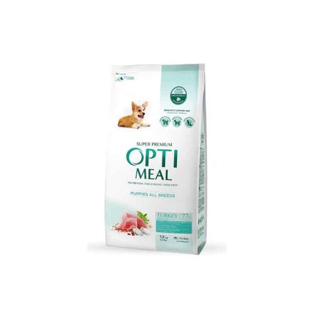 OPTIMEAL DOG DRY PUPPY ALL 1,5KG PULYKA