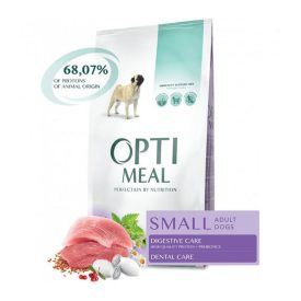 OPTIMEAL DOG SZÁRAZ TÁP KIS MÉRETŰ FELNŐTT KUTYÁKNAK 1,5KG
