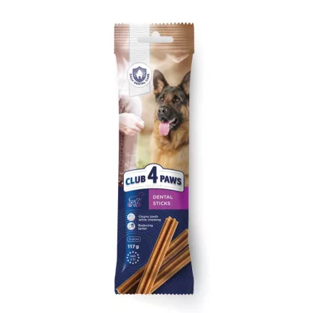 CLUB4PAWS DOG DENTAL STICK 117G LARGE BREEDS