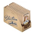 CLUB4PAWS CAT POUCH SLICES 85g Csirke-Borjú