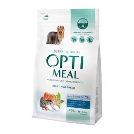 OPTIMEAL DOG DRY MINI 700G LAZAC