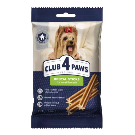 CLUB4PAWS DOG DENTAL STICK 110G SMALL BREEDS