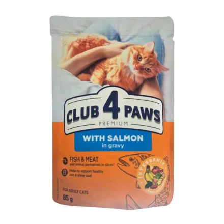 CLUB4PAWS CAT POUCH 85g LAZAC SZÓSZBAN