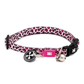 MAX & MOLLY SMART ID NYAKÖRV CICA LEOPARD PINK