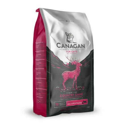 CANAGAN CAT COUNTRY GAME SZÁRAZ MACSKATÁP 1500G VIDÉKI VAD