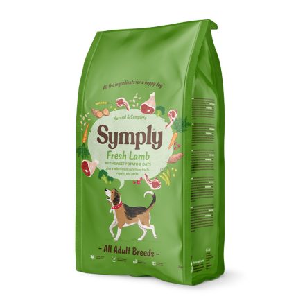 SYMPLY KUTYA DRY 2KG BÁRÁNY