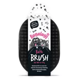 BUGALUGS BATH BRUSH 13CM BLACK