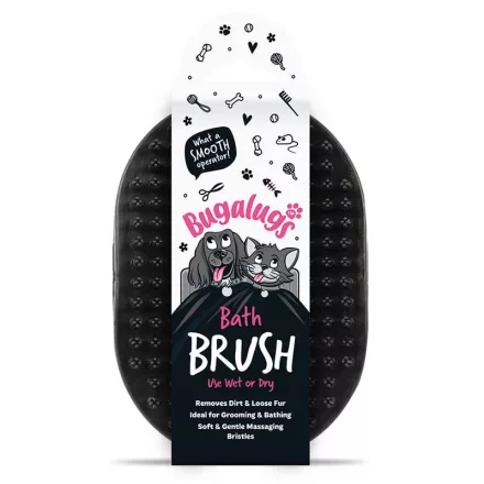 BUGALUGS BATH BRUSH 13CM BLACK