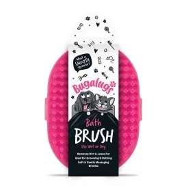BUGALUGS BATH BRUSH 13CM PINK