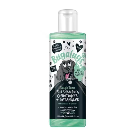 BUGALUGS PET SHAMPOO 3IN1 250ML TANGLE TAME