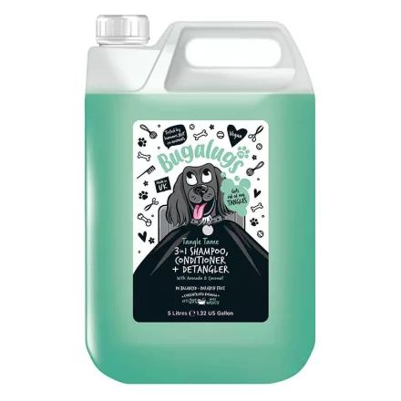 BUGALUGS PET SHAMPOO 3IN1 5L TANGLE TAME