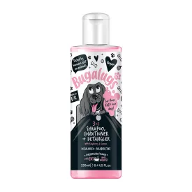   BUGALUGS 3IN1 SAMPON, BALZSAM, SZŐRBONTÓ 250ML MÁLNA-CITROM