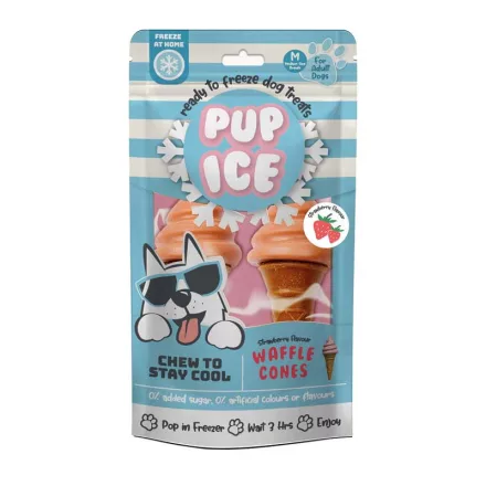 PUP ICE WAFFLE CONES EPER 110G M 2DB FAGYI