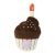 FUZZYARD PLUSH TOY BIRTHDAY CUPCAKE