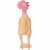 Flamingo Játék latex csirke sípolós 24cm