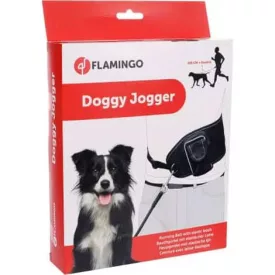 Flamingo Futóöv rugalmas pórázzal 105cm