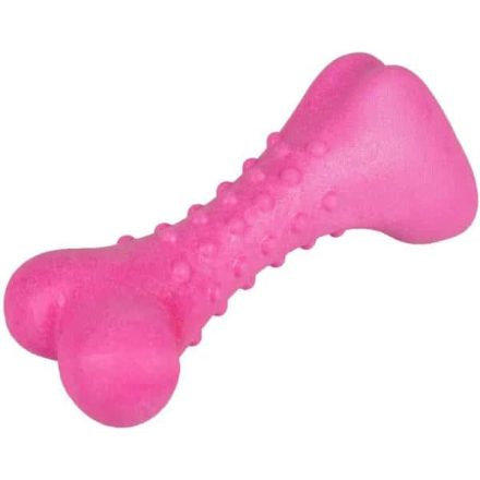 Flamingo Játék hab csont rózsaszín 13cm