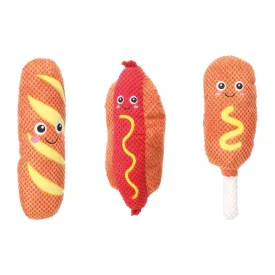 FGO JÁTÉK FASTFOOD PLÜSS 31CM TÖBBFÉLE