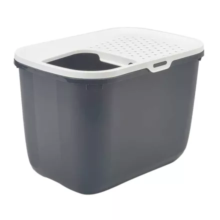 SAVIC HOP IN MACSKA WC FEHÉR-ANTHRA 58,5x39x39,5CM 