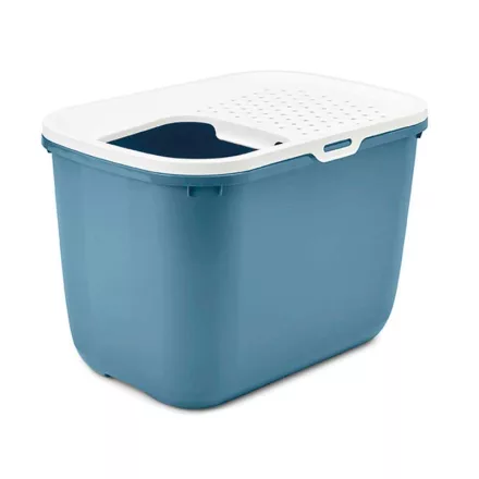 SAVIC HOP IN MACSKA WC FEHÉR-KÉK 58,5x39x39,5CM 