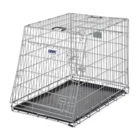 SAVIC DOG RESIDENCE MOBIL KENNEL 91CM VIL. SZÜRKE