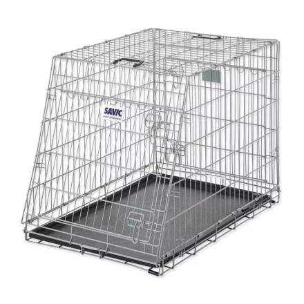 SAVIC DOG RESIDENCE MOBIL KENNEL 91CM VIL. SZÜRKE