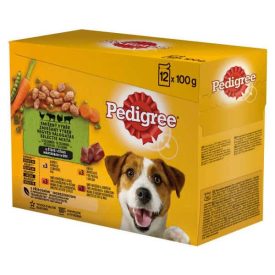   Pedigree tasakos eledel mártásban felnőtt kutyák számára 12 x 100g