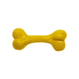 COMFY KUTYAJÁTÉK DENTAL CSONT 12,5CM CITROMSÁRGA