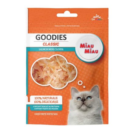 MIAU SZÁRÍTOTT LAZAC MINI 50G 