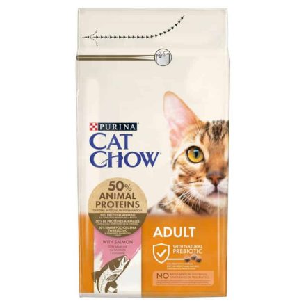 Cat Chow Adult lazacban gazdag száraz macskaeledel 1,5kg