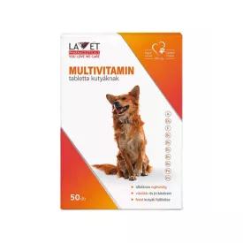 LAVET Multivitamin Tabletta Kutyáknak 50db