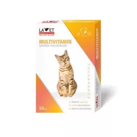 LAVET MULTIVITAMIN MACSKÁKNAK 50DB TABLETTA