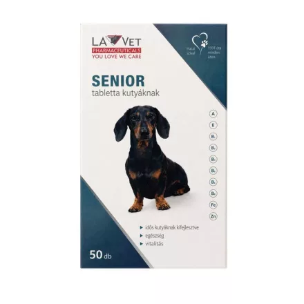 LAVET Senior Tabletta Kutyáknak 50db