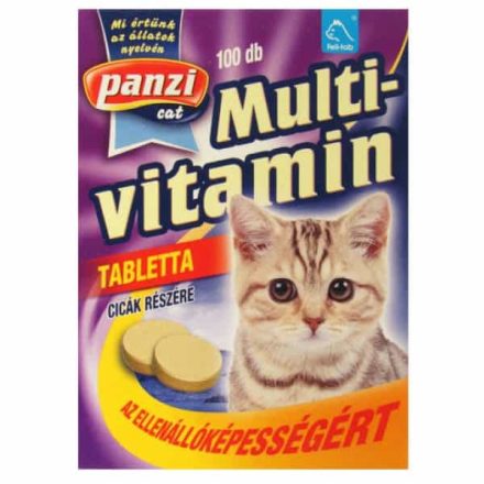 Panzi Multivitamin tabletta macskáknak 100db