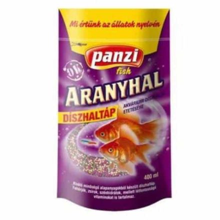 Panzi Aranyhal díszhaltáp 400ml
