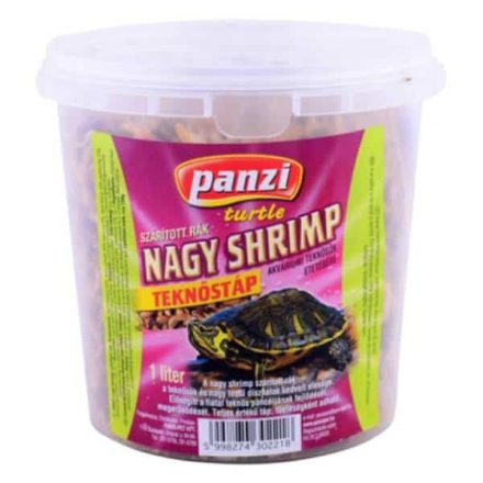 Panzi Nagy Shrimp szárított rák teknősöknek 1liter