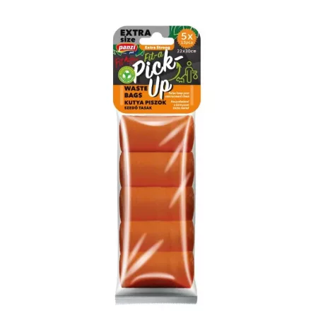 TRIXIE KUTYAPISZOK ZACSKÓ 22x30CM 5X15DB NARANCS