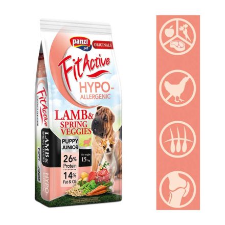 FITACTIVE ORIGINAL HYPOALL. 15KG PUPPY JUNOR 
