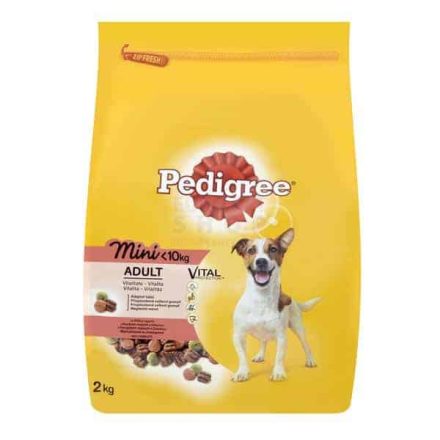 PEDIGREE Mini Adult szárazeledel marhahússal és zöldségekkel 2 kg