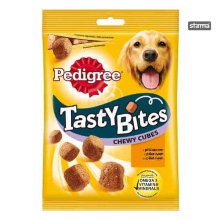 PEDIGREE TASTY BITES Chewy Cubes Csirkés 130g