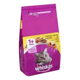 WHISKAS száraz macskaeledel csirkehússal 1,4kg